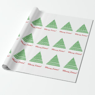 Presentpapper - Glad Xmas Träd