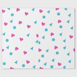 Presentpapper med alternerande mönster