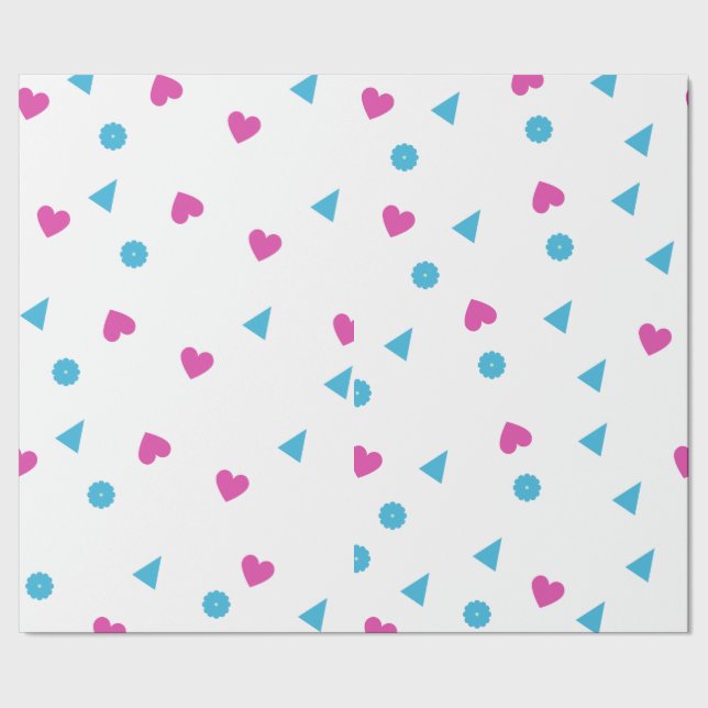 Presentpapper med alternerande mönster (Seam)