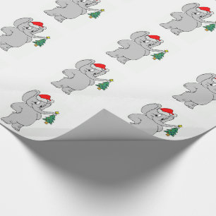 Presentpapper/Santa Elefant Presentpapper