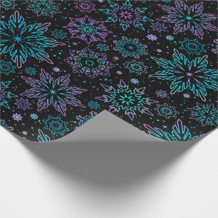 Presentpapper "Snöflingor"