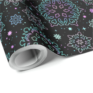 Presentpapper "Snöflingor"