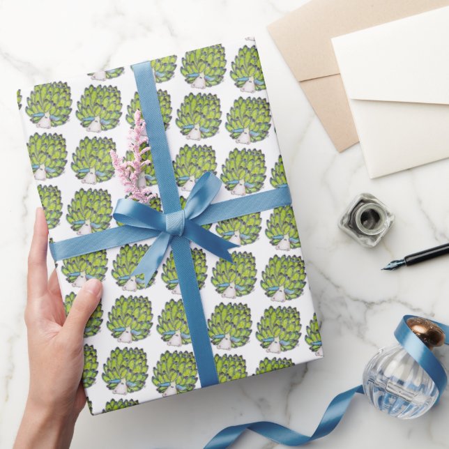 Presentpappersrulle - Leaf Sheep Sea Slug Presentpapper (Gifting)