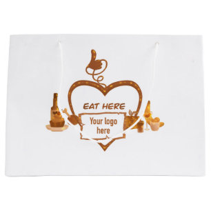 Presentpåse för restaurang 
