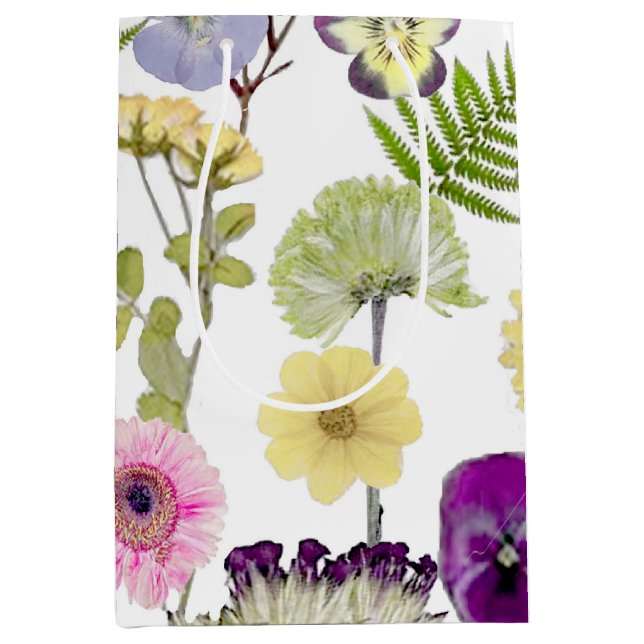 Presentpåse från temat Wildblomma (Framsidan)