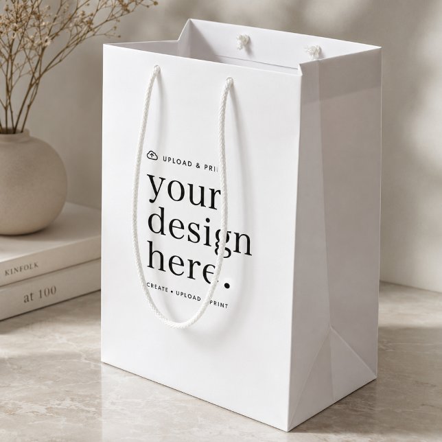 Presentpåse Ladda upp din design (Versatile gift bags for business, weddings, special occasion events, gifting & more!)