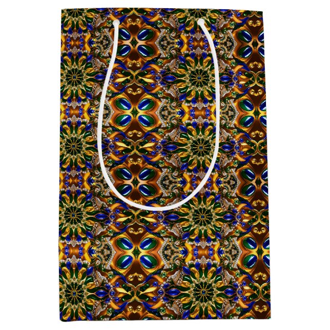 Presentpåse med Brasiliens färger (Framsidan)