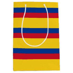 Presentpåse med Colombias flagga