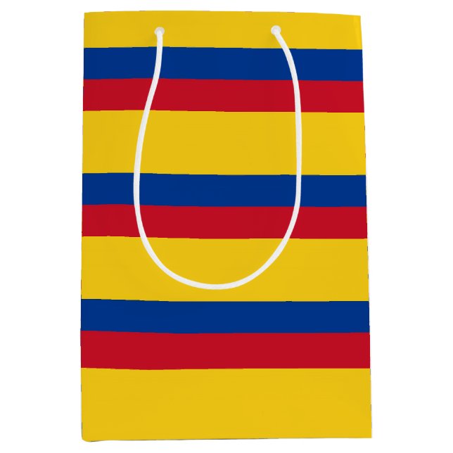Presentpåse med Colombias flagga (Framsidan)