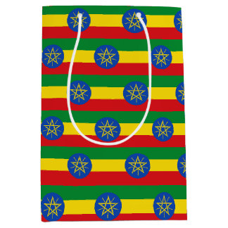 Presentpåse med Etiopiens flagga