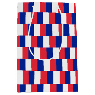 Presentpåse med Frankrikes flagga