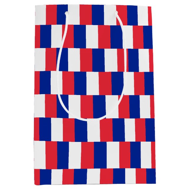 Presentpåse med Frankrikes flagga (Framsidan)