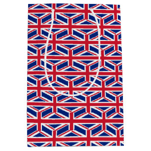 Presentpåse med Storbritanniens flagga