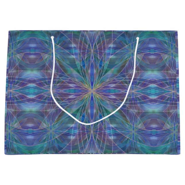 Presentpåse, “Rainbow Glass Reflections” (Framsidan)