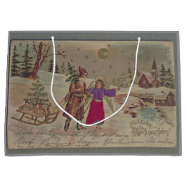 Presentpåse VINTAGE JULSCEN