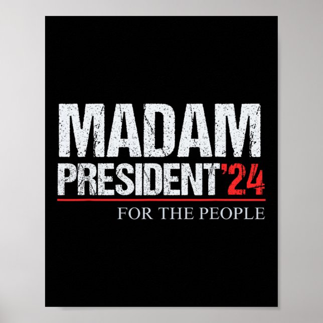 President 2024 Pro Choice Feminist Poster (Framsidan)