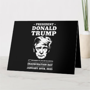 President 47 D J Trump Inauguration Day Jan 2025 Kort