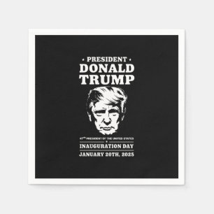President 47 D J Trump Inauguration Day Jan 2025 Pappersservett