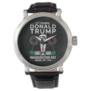 President 47 D J Trump invigning dag jan 2025 Armbandsur