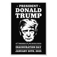 President 47 D J Trump invigning dag jan 2025