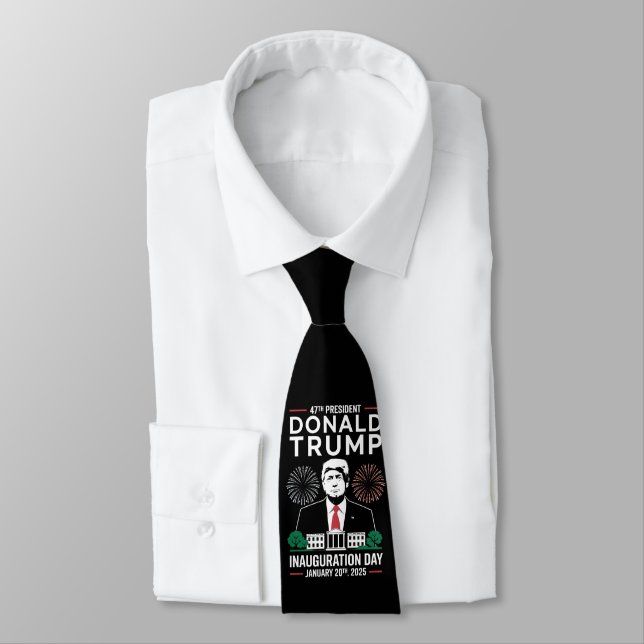 President 47 D J Trump invigning dag jan 2025 Slips (Bunden)