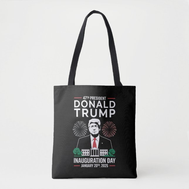 President 47 D J Trump invigning dag jan 2025 Tygkasse (Framsida)