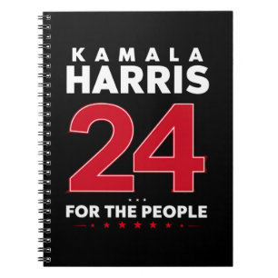 President 47 Kamala Harris 2024 Stöd Frun  Anteckningsbok