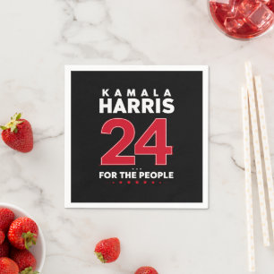 President 47 Kamala Harris 2024 Stöd Madame Pappersservett