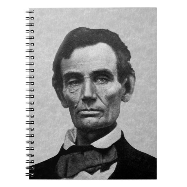 President Abe Lincoln Anteckningsbok (Framsidan)