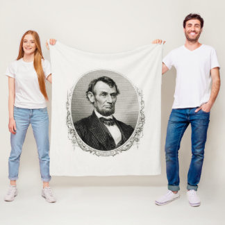 President Abraham Lincoln Fleecefilt
