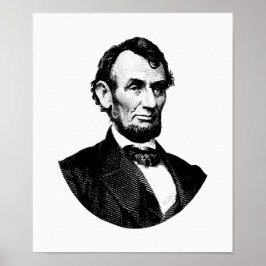 President Abraham Lincoln Graphic Poster