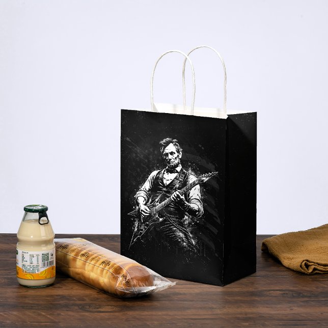 President Abraham Lincoln spelar gitarr (Skapare uppladdad)