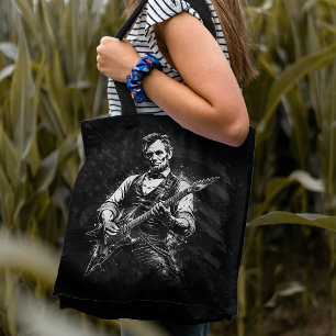 President Abraham Lincoln spelar gitarr Tygkasse