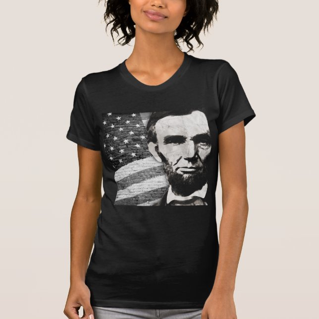 President Abraham Lincoln T-shirt (Framsida)