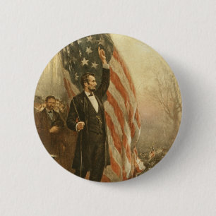 President Abraham Lincoln under amerikanska Knapp