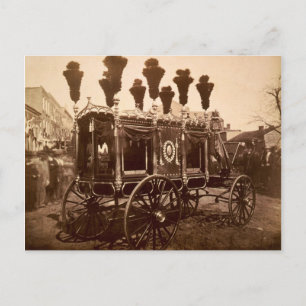 President Abraham Lincoln's Hearse by S.M. Fassett Vykort