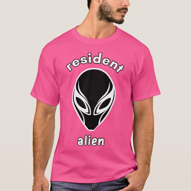 President Alien T Shirt (Framsida)