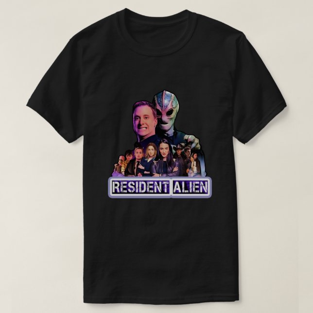 President Alien T Shirt (Design framsida)