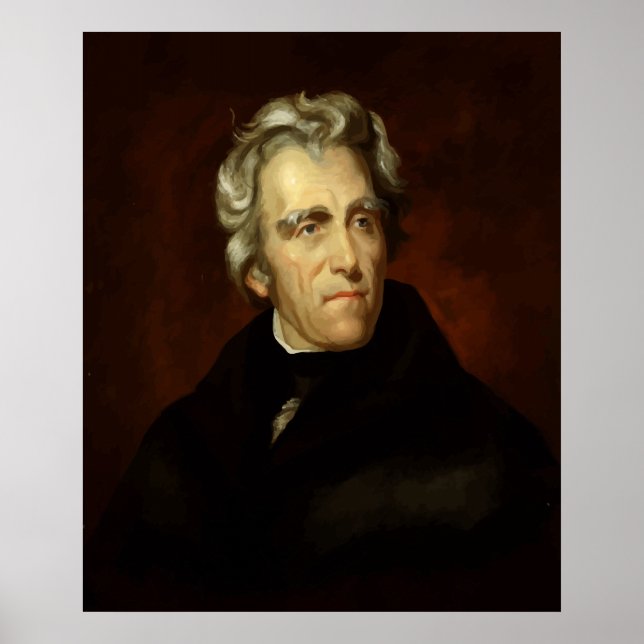 President Andrew Jackson Poster (Framsidan)
