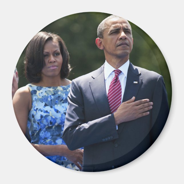 President Barack & Michele Obama Magnet (Framsidan)