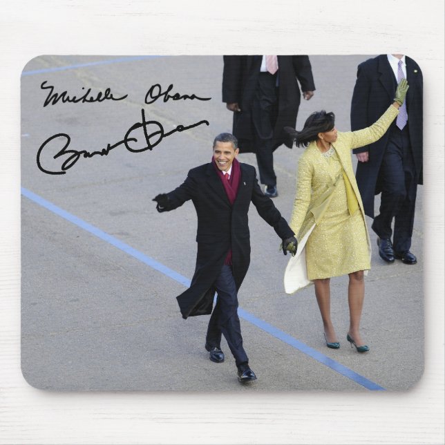 President Barack & Michele Obama Musmatta (Framsidan)