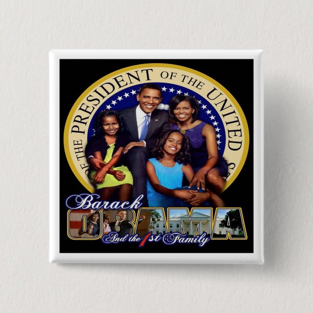 President Barack Obama "08 Knapp (Framsida)