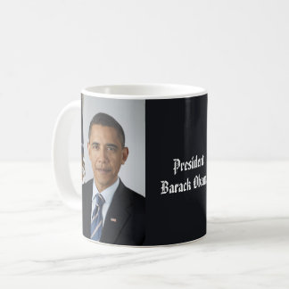 President Barack Obama 1:a Officiellen Porträtt Kaffemugg