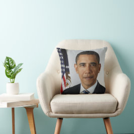 President Barack Obama 1:a Officiellen Porträtt Kudde