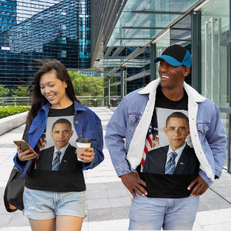 President Barack Obama 1:a Officiellen Porträtt T Shirt