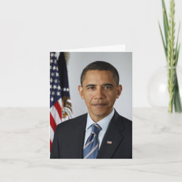 President Barack Obama 1:a termen Photo Birthday S Kort