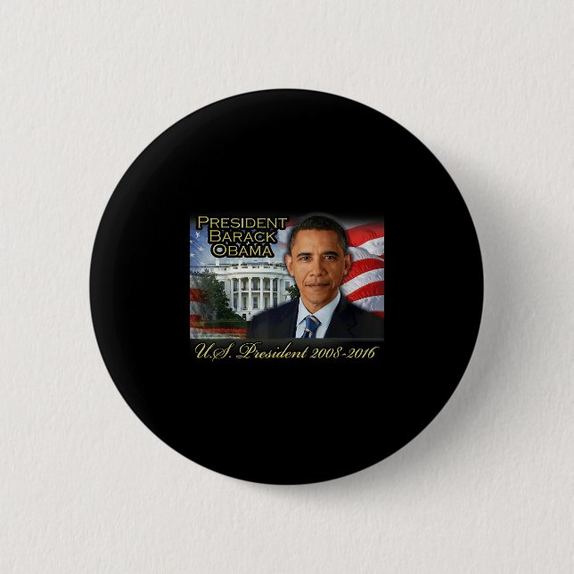 President Barack Obama 2008-2016 U.s. president Knapp (Framsida)
