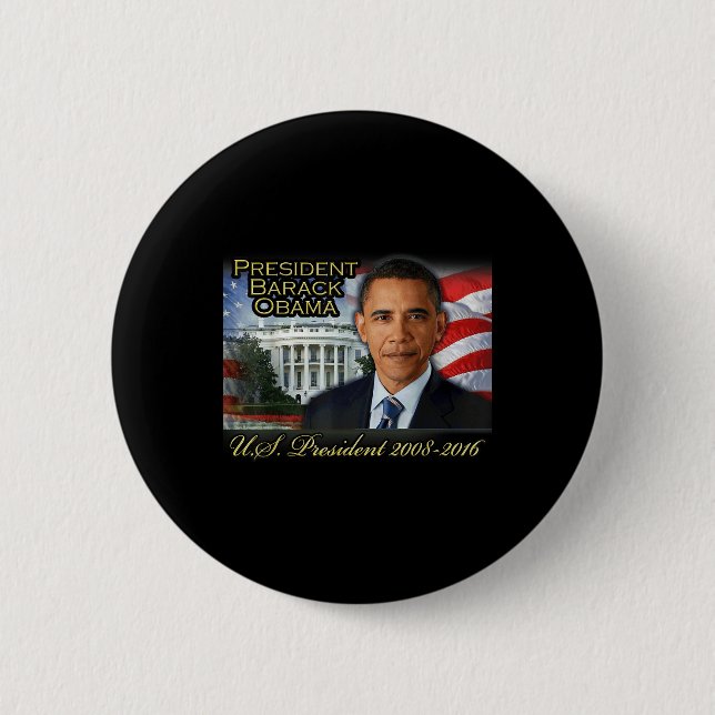 President Barack Obama 2008-2016 U.s. president Knapp (Framsida)