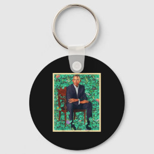 President Barack Obama 2028 Porträtt Patriotic Dem Nyckelring