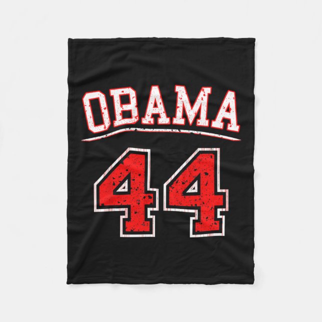 President Barack Obama 44 Fleecefilt (Framsidan)